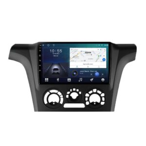 Navigatie dedicata cu Android Mitsubishi Outlander I 2001 - 2006, 2GB RAM, Radio GPS Dual Zone, Display HD QLED 10" Touchscreen, Internet Wi-Fi si slot SIM 4G, Bluetooth, MirrorLink, USB