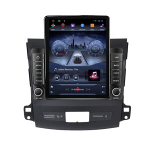 Navigatie dedicata cu Android Mitsubishi Outlander II 2006 - 2012, 2GB RAM, Radio GPS Dual Zone, Touchscreen IPS 9.7" HD tip Tesla, Internet Wi-Fi, Bluetooth, MirrorLink, USB