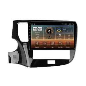Navigatie dedicata cu Android Mitsubishi Outlander III 2019 - 2021, 6GB RAM, Radio GPS Dual Zone, Display HD QLED 10" Touchscreen, Internet Wi-Fi si slot SIM 4G, Bluetooth, MirrorLink, USB
