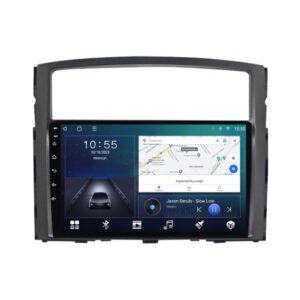 Navigatie dedicata cu Android Mitsubishi Pajero IV 2006 - 2018, 2GB RAM, Radio GPS Dual Zone, Display HD QLED 9" Touchscreen, Internet Wi-Fi si slot SIM 4G, Bluetooth, MirrorLink, USB