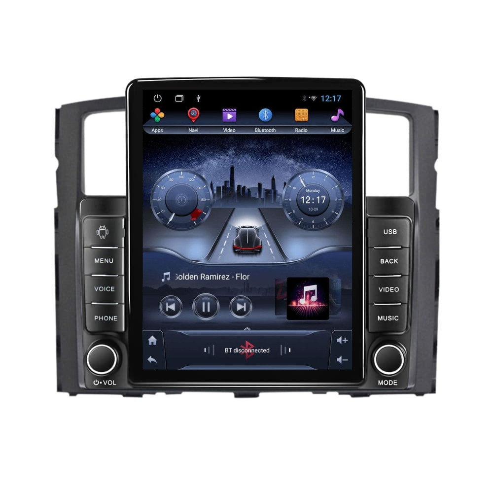 Navigatie dedicata cu Android Mitsubishi Pajero IV 2006 - 2018, 2GB RAM, Radio GPS Dual Zone, Touchscreen IPS 9.7" HD tip Tesla, Internet Wi-Fi, Bluetooth, MirrorLink, USB