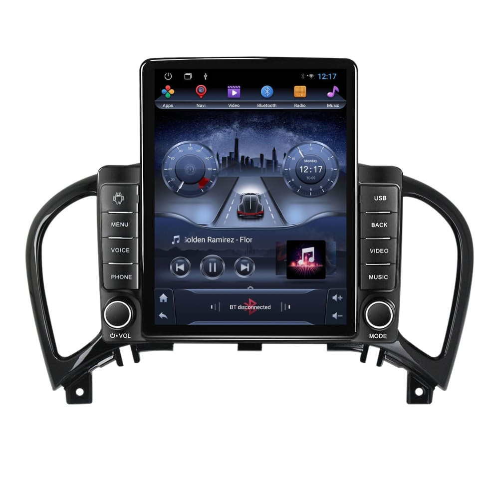 Navigatie dedicata cu Android Nissan Juke 2010 - 2019, 2GB RAM, Radio GPS Dual Zone, Touchscreen IPS 9.7" HD tip Tesla, Internet Wi-Fi, Bluetooth, MirrorLink, USB