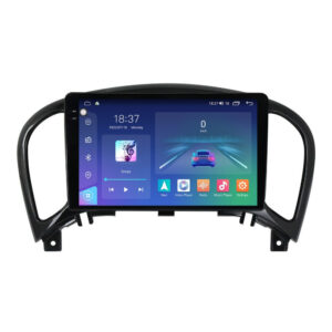 Navigatie dedicata cu Android Nissan Juke 2010 - 2019, 8GB RAM, Radio GPS Dual Zone, Display 2K QLED 9.5" Touchscreen, Internet Wi-Fi si slot SIM 4G, Bluetooth, MirrorLink, USB