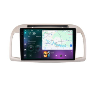 Navigatie dedicata cu Android Nissan Micra III 2003 - 2010, 12GB RAM, Radio GPS Dual Zone, Display 2K QLED 9.5" Touchscreen, Internet Wi-Fi si slot SIM 4G, Bluetooth, MirrorLink, USB