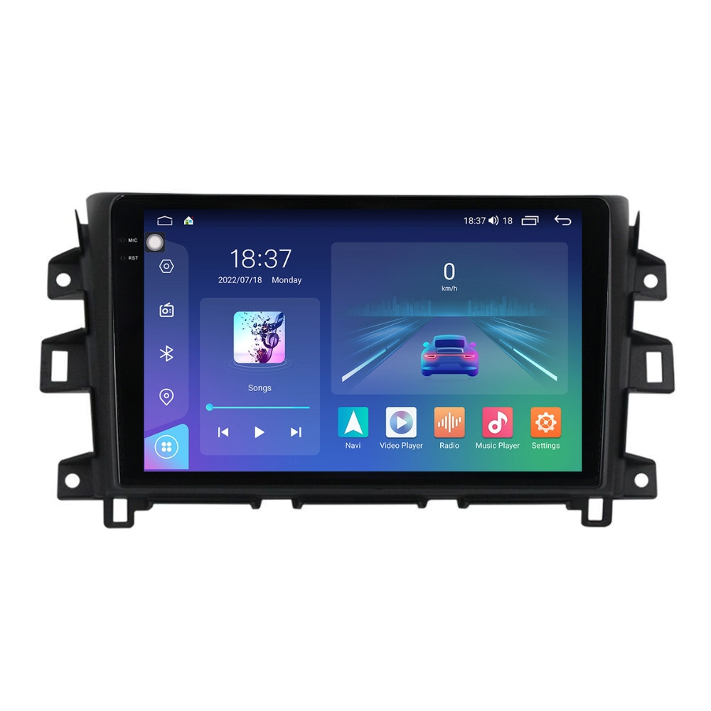 Navigatie dedicata cu Android Nissan Navara / NP300 D23 dupa 2014, 4GB RAM, Radio GPS Dual Zone, Display 2K QLED 9.5" Touchscreen, Internet Wi-Fi si slot SIM 4G, Bluetooth, MirrorLink, USB