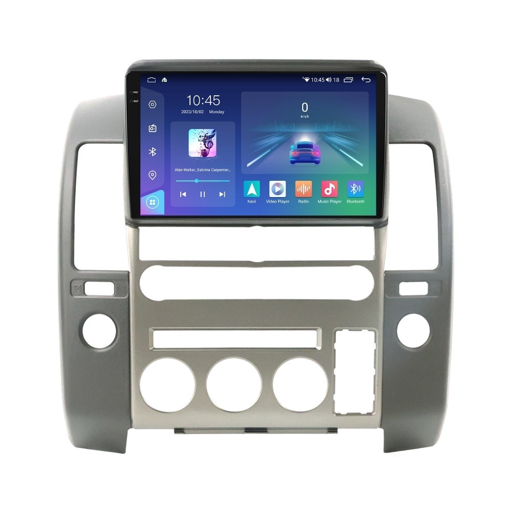 Navigatie dedicata cu Android Nissan Pathfinder III R51 2005 - 2014 cu navigatie originala, 4GB RAM, Radio GPS Dual Zone, Display 2K QLED 9.5" Touchscreen, Internet Wi-Fi si slot SIM 4G, Bluetooth, MirrorLink, USB