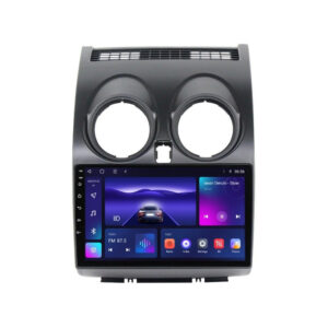 Navigatie dedicata cu Android Nissan Qashqai I 2006 - 2014, 3GB RAM, Radio GPS Dual Zone, Display HD QLED 9" Touchscreen, Internet Wi-Fi si slot SIM 4G, Bluetooth, MirrorLink, USB