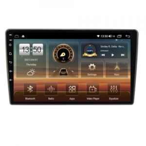 Navigatie dedicata cu Android Nissan Tiida 2004 - 2013, 8GB RAM, Radio GPS Dual Zone, Display HD QLED 9" Touchscreen, Internet Wi-Fi si slot SIM 4G, Bluetooth, MirrorLink, USB