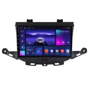 Navigatie dedicata cu Android Opel Astra K 2015 - 2021 hatchback, 3GB RAM, Radio GPS Dual Zone, Display HD QLED 9" Touchscreen, Internet Wi-Fi si slot SIM 4G, Bluetooth, MirrorLink, USB