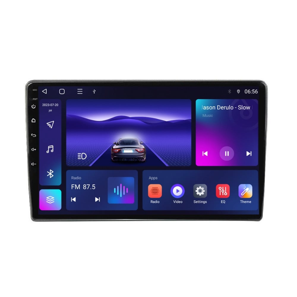 Navigatie dedicata cu Android Opel Corsa C 2000 - 2006, 3GB RAM, Radio GPS Dual Zone, Display HD QLED 9" Touchscreen, Internet Wi-Fi si slot SIM 4G, Bluetooth, MirrorLink, USB