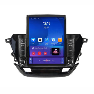 Navigatie dedicata cu Android Opel Corsa F dupa 2019, 1GB RAM, Radio GPS Dual Zone, Touchscreen IPS 9.7" HD tip Tesla, Internet Wi-Fi, Bluetooth, MirrorLink, USB