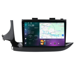 Navigatie dedicata cu Android Opel Mokka A 2016 - 2020, 12GB RAM, Radio GPS Dual Zone, Display 2K QLED 9.5" Touchscreen, Internet Wi-Fi si slot SIM 4G, Bluetooth, MirrorLink, USB