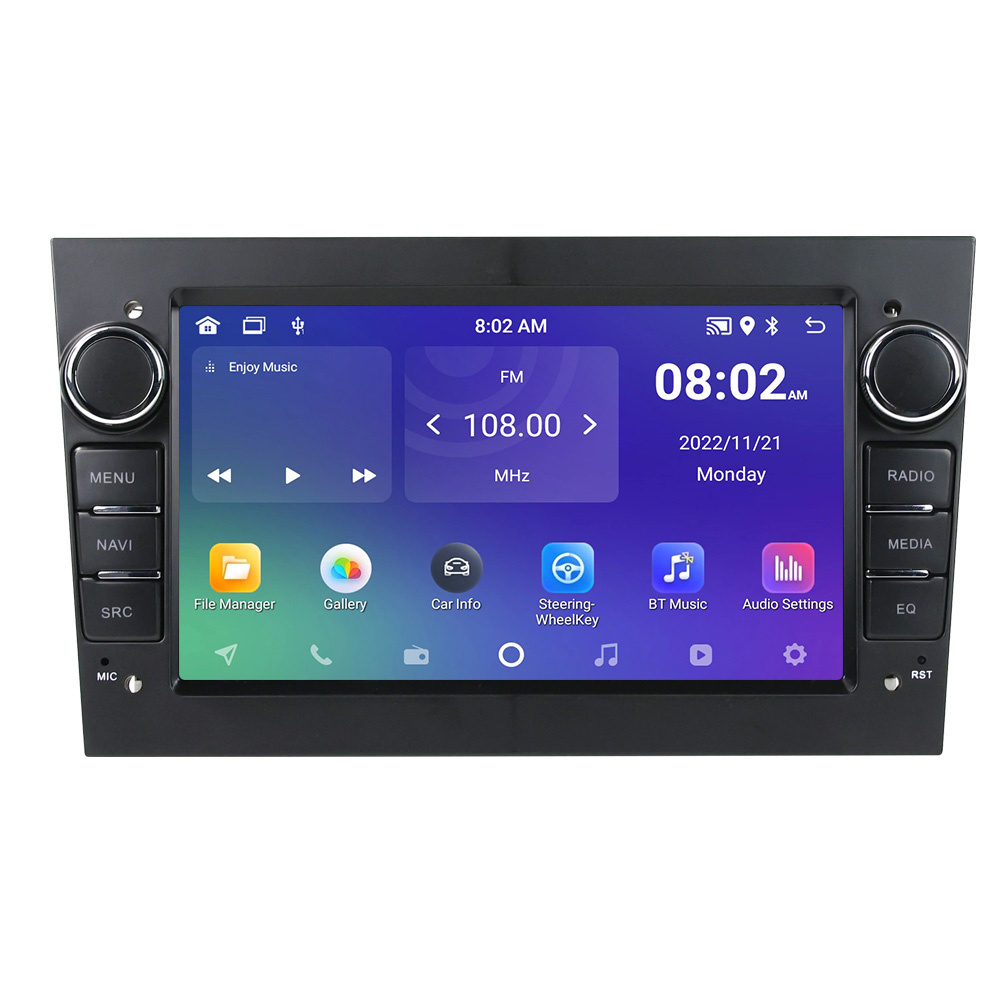 Navigatie dedicata cu Android Opel Vivaro A 2001 - 2010, negru, 2GB RAM, Radio GPS Dual Zone, Display HD 7" Touchscreen, Internet Wi-Fi, Bluetooth, MirrorLink, USB