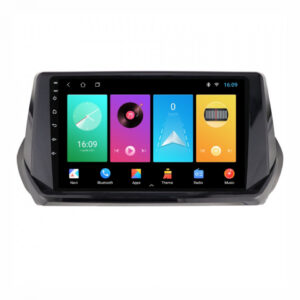 Navigatie dedicata cu Android Peugeot 2008 II dupa 2019, 2GB RAM, Radio GPS Dual Zone, Display HD IPS 9" Touchscreen, Internet Wi-Fi, Bluetooth, MirrorLink, USB