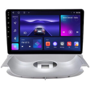 Navigatie dedicata cu Android Peugeot 206 1998 - 2009, 3GB RAM, Radio GPS Dual Zone, Display HD QLED 9'' Touchscreen, Internet Wi-Fi si slot SIM 4G, Bluetooth, MirrorLink, USB