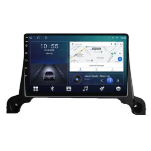 Navigatie dedicata cu Android Peugeot 3008 2016 - 2020, 2GB RAM, Radio GPS Dual Zone, Display HD QLED 9" Touchscreen, Internet Wi-Fi si slot SIM 4G, Bluetooth, MirrorLink, USB