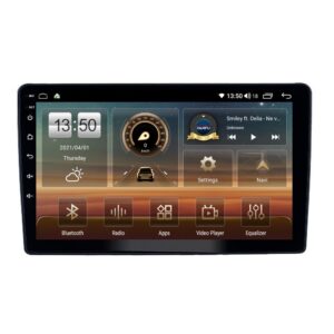 Navigatie dedicata cu Android Peugeot 307 2000 - 2013, 6GB RAM, Radio GPS Dual Zone, Display HD QLED 9" Touchscreen, Internet Wi-Fi si slot SIM 4G, Bluetooth, MirrorLink, USB