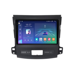 Navigatie dedicata cu Android Peugeot 4007 2007 - 2013, 8GB RAM, Radio GPS Dual Zone, Display 2K QLED 9.5" Touchscreen, Internet Wi-Fi si slot SIM 4G, Bluetooth, MirrorLink, USB