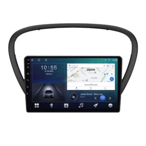 Navigatie dedicata cu Android Peugeot 607 2004 - 2011, 2GB RAM, Radio GPS Dual Zone, Display HD QLED 9" Touchscreen, Internet Wi-Fi si slot SIM 4G, Bluetooth, MirrorLink, USB