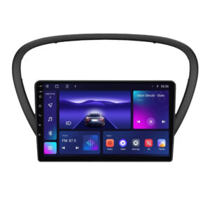 Navigatie dedicata cu Android Peugeot 607 2004 - 2011, 3GB RAM, Radio GPS Dual Zone, Display HD QLED 9" Touchscreen, Internet Wi-Fi si slot SIM 4G, Bluetooth, MirrorLink, USB