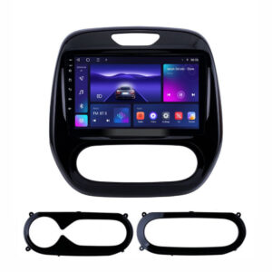 Navigatie dedicata cu Android Renault Captur I 2013 - 2020, 3GB RAM, Radio GPS Dual Zone, Display HD QLED 9" Touchscreen, Internet Wi-Fi si slot SIM 4G, Bluetooth, MirrorLink, USB