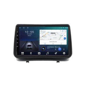 Navigatie dedicata cu Android Renault Clio III 2005 - 2012, 2GB RAM, Radio GPS Dual Zone, Display HD QLED 9" Touchscreen, Internet Wi-Fi si slot SIM 4G, Bluetooth, MirrorLink, USB