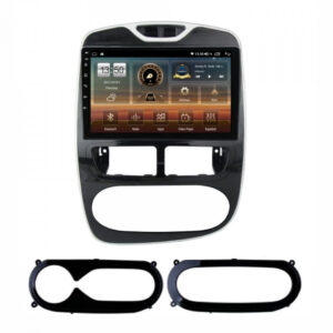 Navigatie dedicata cu Android Renault Clio IV 2012 - 2019, 6GB RAM, Radio GPS Dual Zone, Display HD QLED 10" Touchscreen, Internet Wi-Fi si slot SIM 4G, Bluetooth, MirrorLink, USB