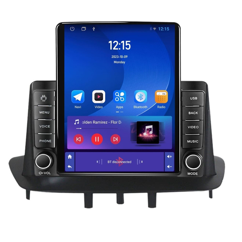 Navigatie dedicata cu Android Renault Fluence 2009 - 2016, 1GB RAM, Radio GPS Dual Zone, Touchscreen IPS 9.7" HD tip Tesla, Internet Wi-Fi, Bluetooth, MirrorLink, USB