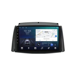 Navigatie dedicata cu Android Renault Koleos 2008 - 2016, 2GB RAM, Radio GPS Dual Zone, Display HD QLED 9" Touchscreen, Internet Wi-Fi si slot SIM 4G, Bluetooth, MirrorLink, USB