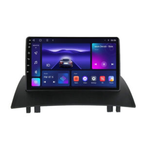 Navigatie dedicata cu Android Renault Megane II 2001 - 2009, 3GB RAM, Radio GPS Dual Zone, Display HD QLED 9" Touchscreen, Internet Wi-Fi si slot SIM 4G, Bluetooth, MirrorLink, USB