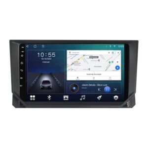 Navigatie dedicata cu Android Seat Arona 2017 - 2021, 2GB RAM, Radio GPS Dual Zone, Display HD QLED 9" Touchscreen, Internet Wi-Fi si slot SIM 4G, Bluetooth, MirrorLink, USB