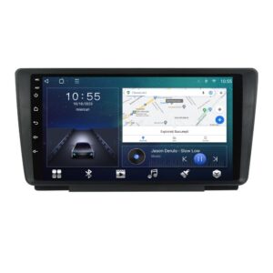 Navigatie dedicata cu Android Skoda Octavia II 2004 - 2013, 2GB RAM, Radio GPS Dual Zone, Display HD QLED 9" Touchscreen, Internet WiFi si slot SIM 4G, Bluetooth, MirrorLink, USB