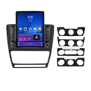 Navigatie dedicata cu Android Skoda Octavia II 2009 - 2013, negru, 1GB RAM, Radio GPS Dual Zone, Touchscreen IPS 9.7" HD tip Tesla, Internet Wi-Fi, Bluetooth, MirrorLink, USB