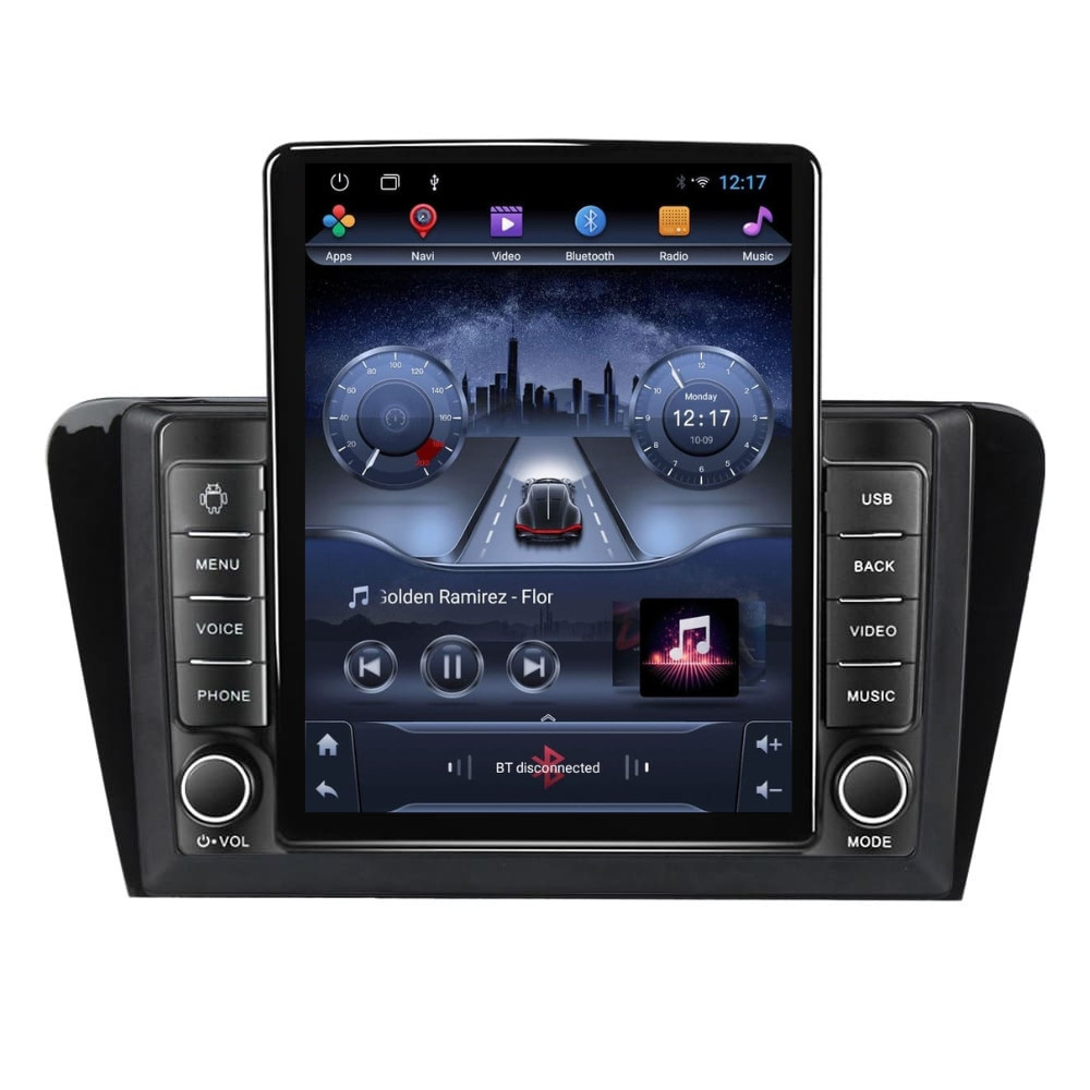 Navigatie dedicata cu Android Skoda Octavia III 2013 - 2020, 2GB RAM, Radio GPS Dual Zone, Touchscreen IPS 9.7" HD tip Tesla, Internet Wi-Fi, Bluetooth, MirrorLink, USB