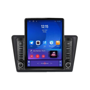 Navigatie dedicata cu Android Skoda Rapid 2011 - 2019, 1GB RAM, Radio GPS Dual Zone, Touchscreen IPS 9.7" HD tip Tesla, Internet Wi-Fi, Bluetooth, MirrorLink, USB
