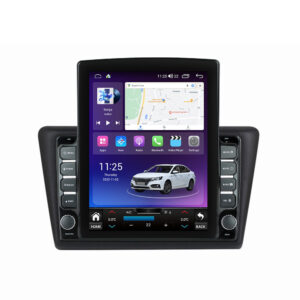 Navigatie dedicata cu Android Skoda Rapid 2011 - 2019, 4GB RAM, Radio GPS Dual Zone, Touchscreen IPS 9.7" HD tip Tesla, Internet Wi-Fi si slot SIM 4G, Bluetooth, MirrorLink, USB