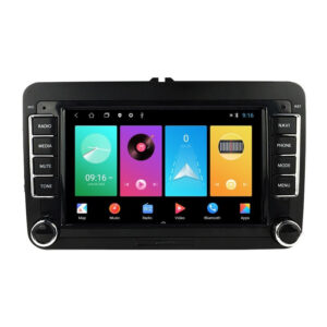 Navigatie dedicata cu Android Skoda Roomster 2006 - 2015, 2GB RAM, Radio GPS Dual Zone, Display HD IPS 7" Touchscreen, Internet Wi-Fi, Bluetooth, MirrorLink, USB