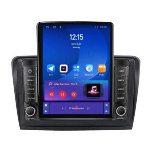 Navigatie dedicata cu Android Skoda Superb II 2008 - 2015, 1GB RAM, Radio GPS Dual Zone, Touchscreen IPS 9.7" HD tip Tesla, Internet Wi-Fi, Bluetooth, MirrorLink, USB