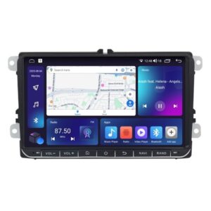 Navigatie dedicata cu Android Skoda Superb II 2008 - 2015, 2GB RAM, Radio GPS Dual Zone, Display HD IPS 9" Touchscreen, Internet Wi-Fi si slot SIM 4G, Bluetooth, MirrorLink, USB