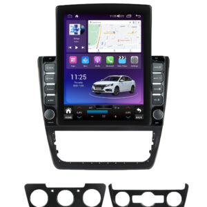 Navigatie dedicata cu Android Skoda Yeti 2009 - 2018, 4GB RAM, Radio GPS Dual Zone, Touchscreen IPS 9.7" HD tip Tesla, Internet Wi-Fi si slot SIM 4G, Bluetooth, MirrorLink, USB