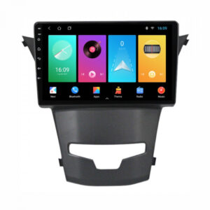 Navigatie dedicata cu Android Ssangyong Korando 2013 - 2019, 2GB RAM, Radio GPS Dual Zone, Display HD IPS 9" Touchscreen, Internet Wi-Fi, Bluetooth, MirrorLink, USB