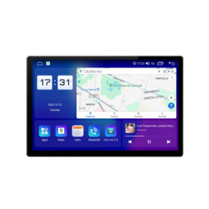 Navigatie dedicata cu Android Ssangyong Korando 2013 - 2019, 4GB RAM, Radio GPS Dual Zone, Display 2K QLED 13" Touchscreen, Internet Wi-Fi si slot SIM 4G, Bluetooth, MirrorLink, USB