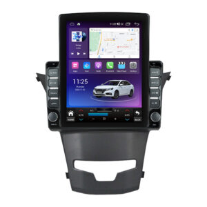 Navigatie dedicata cu Android Ssangyong Korando 2013 - 2019, 8GB RAM, Radio GPS Dual Zone, Touchscreen IPS 9.7" HD tip Tesla, Internet Wi-Fi si slot SIM 4G, Bluetooth, MirrorLink, USB