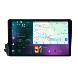 Navigatie dedicata cu Android Ssangyong Kyron 2005 - 2011, 12GB RAM, Radio GPS Dual Zone, Display 2K QLED 9.5" Touchscreen, Internet Wi-Fi si slot SIM 4G, Bluetooth, MirrorLink, USB
