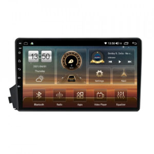 Navigatie dedicata cu Android Ssangyong Kyron 2005 - 2011, 6GB RAM, Radio GPS Dual Zone, Display HD QLED 9" Touchscreen, Internet Wi-Fi si slot SIM 4G, Bluetooth, MirrorLink, USB
