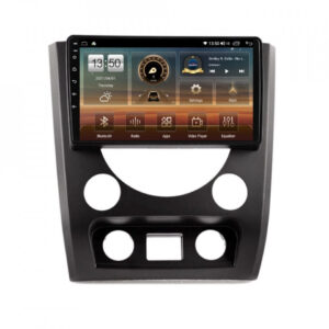 Navigatie dedicata cu Android Ssangyong Rexton 2012 - 2017, 8GB RAM, Radio GPS Dual Zone, Display HD QLED 9" Touchscreen, Internet Wi-Fi si slot SIM 4G, Bluetooth, MirrorLink, USB