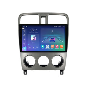 Navigatie dedicata cu Android Subaru Forester 2002 - 2008, 8GB RAM, Radio GPS Dual Zone, Display 2K QLED 9.5" Touchscreen, Internet Wi-Fi si slot SIM 4G, Bluetooth, MirrorLink, USB