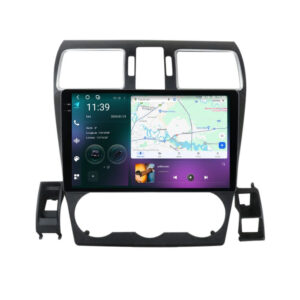 Navigatie dedicata cu Android Subaru Forester 2013 - 2018, 12GB RAM, Radio GPS Dual Zone, Display 2K QLED 9.5" Touchscreen, Internet Wi-Fi si slot SIM 4G, Bluetooth, MirrorLink, USB
