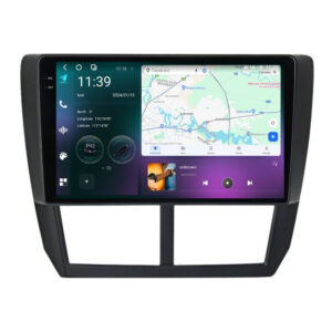 Navigatie dedicata cu Android Subaru Impreza / XV / WRX 2007 - 2014, 12GB RAM, Radio GPS Dual Zone, Display 2K QLED 9.5" Touchscreen, Internet Wi-Fi si slot SIM 4G, Bluetooth, MirrorLink, USB