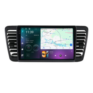 Navigatie dedicata cu Android Subaru Outback / Legacy 2003 - 2009, 12GB RAM, Radio GPS Dual Zone, Display 2K QLED 9.5" Touchscreen, Internet Wi-Fi si slot SIM 4G, Bluetooth, MirrorLink, USB